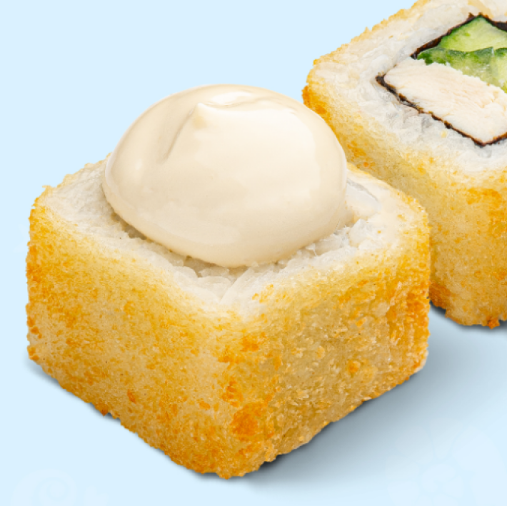 Ролл «Цезарь темпура»