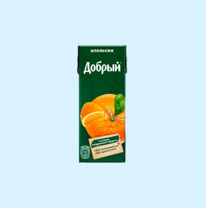 Сок «Добрый апельсин»