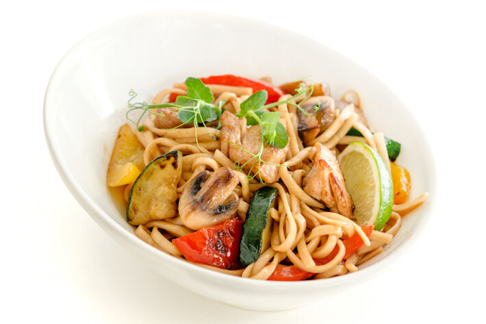 Wok с курицей