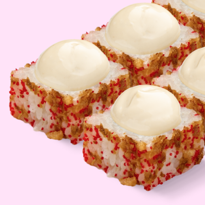 Ролл «Креветка с масаго»