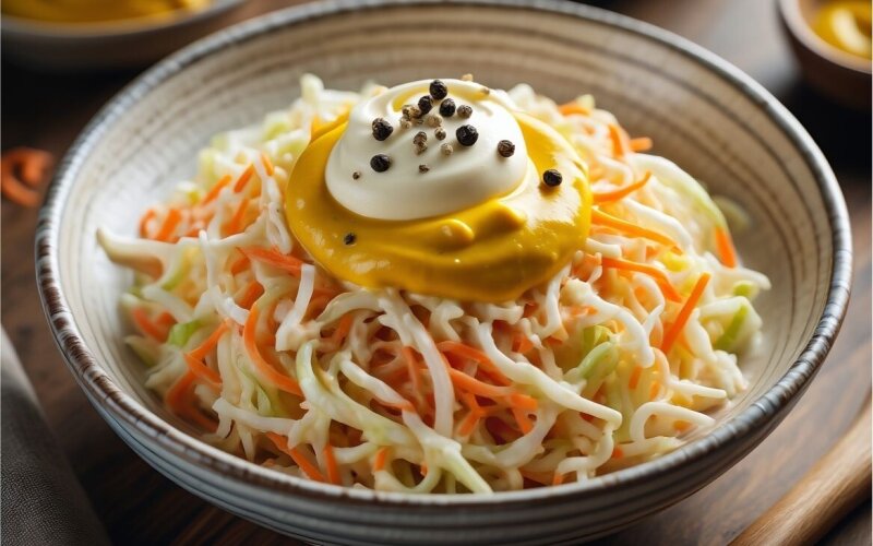 Салат коул слоу классический