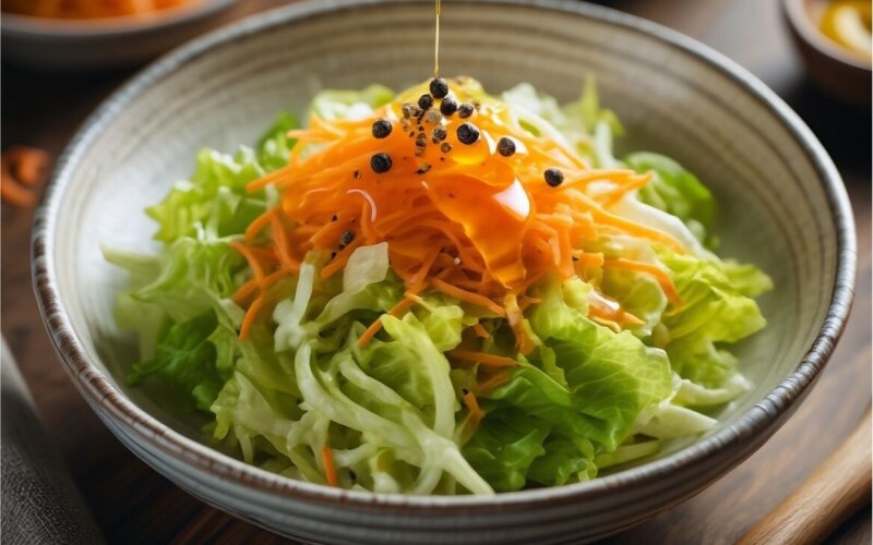 Салат коул слоу с айсбергом