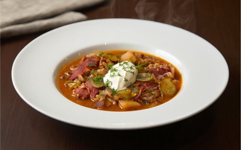 Солянка мясная