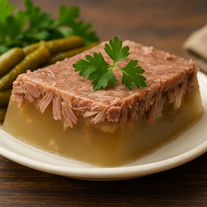 Холодец с чесноком «Домашний» (по предзаказу)