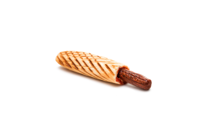 Французский хот-дог с сосиской