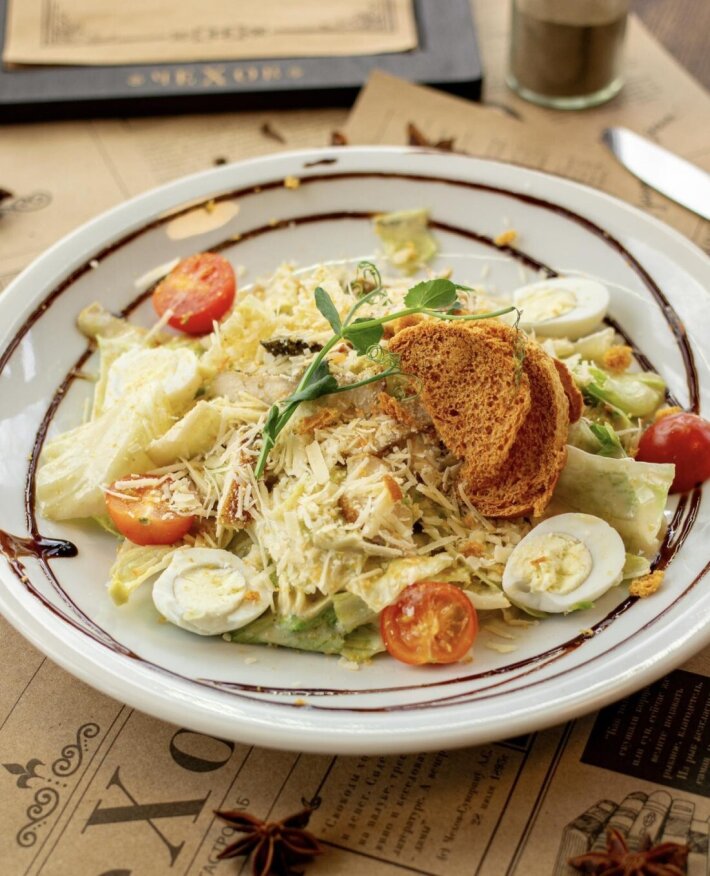 Салат «Цезарь»