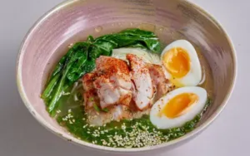 Рамен с курицей