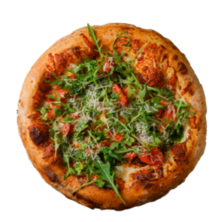 Пицца с форелью