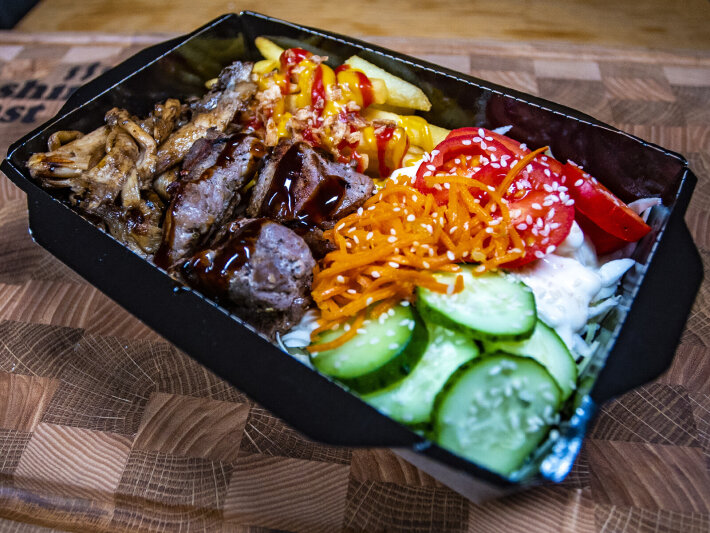 Бокс «Свинина с грибами»