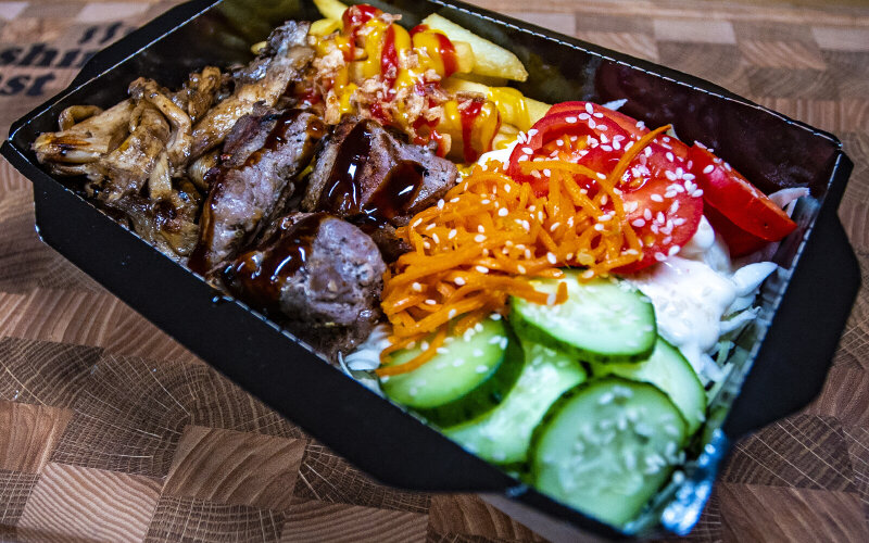 Бокс «Свинина с грибами»