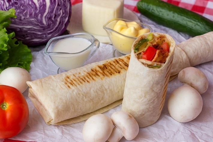 Шаурма куриная «Сырная»