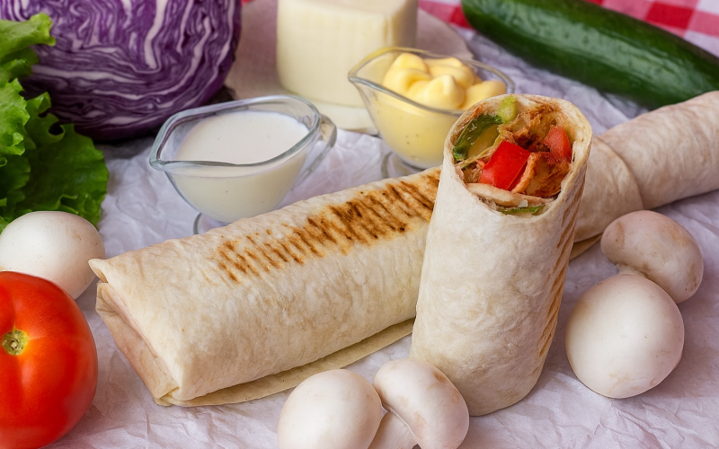 Шаурма куриная «Сырная»