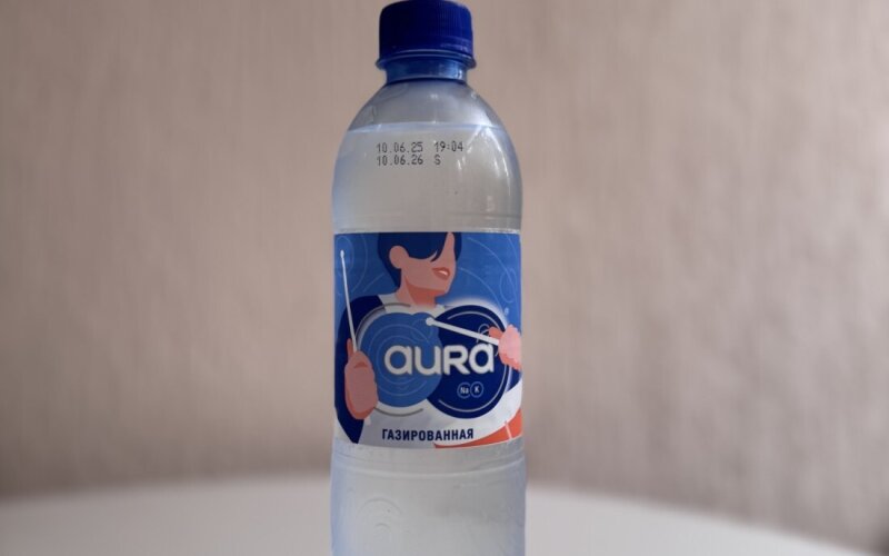 Вода «AURA» газированная