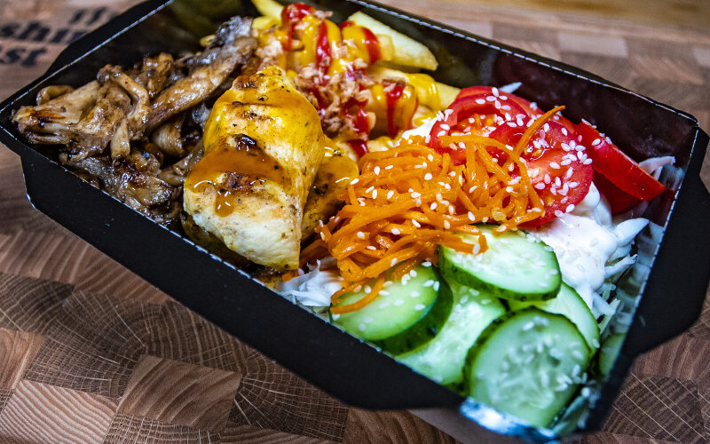 Бокс «Курица с грибами»