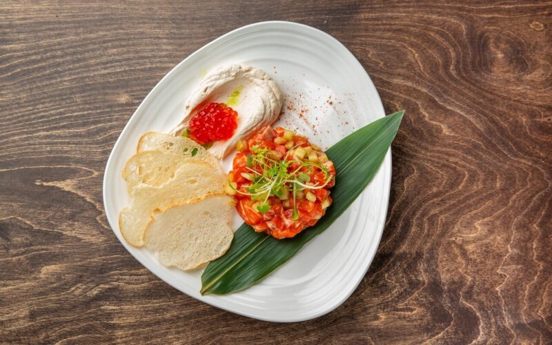 Тар-тар из форели