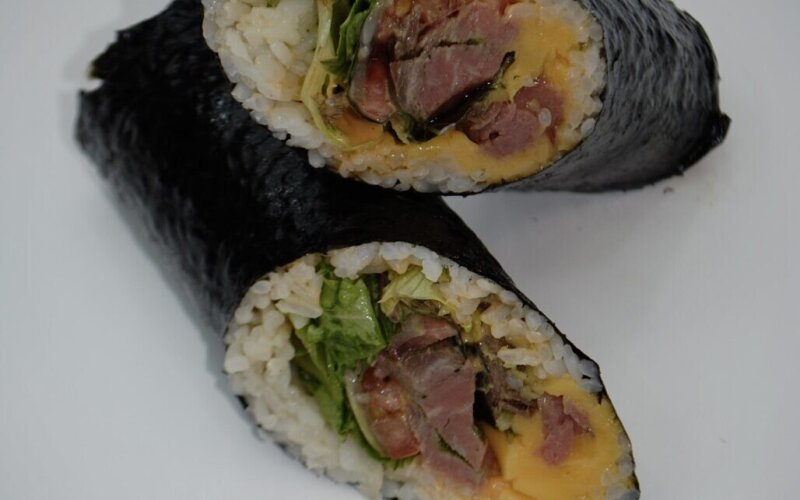 Суширитто с ростбифом