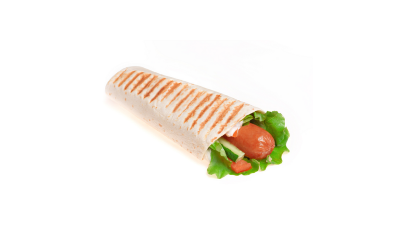 Шавердог с сосиской