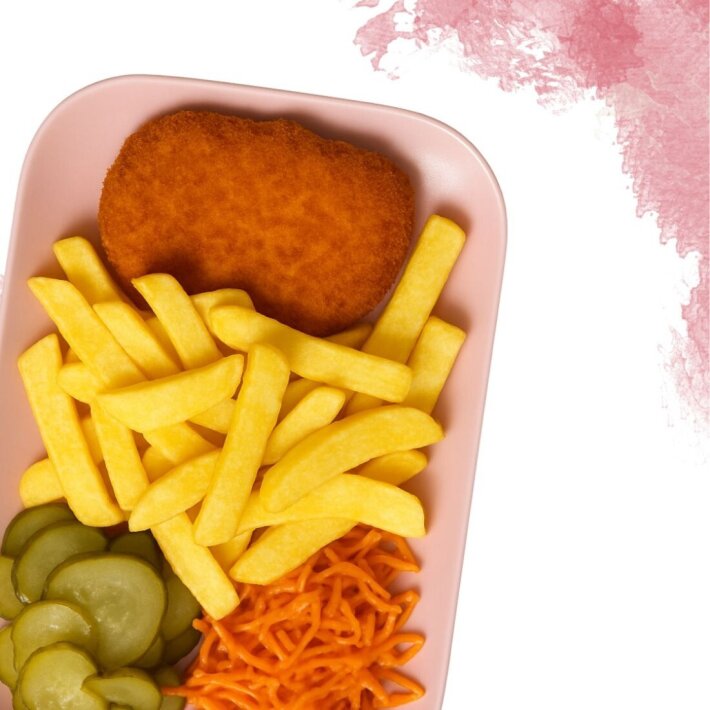 Кордон блю с картошкой фри xl