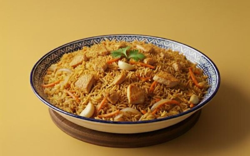 Плов с курицей