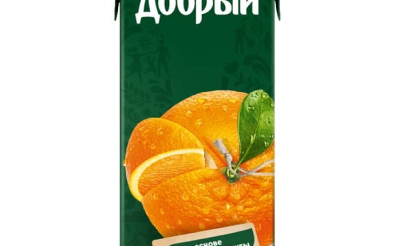 Сок Добрый Апельсин 0,2л