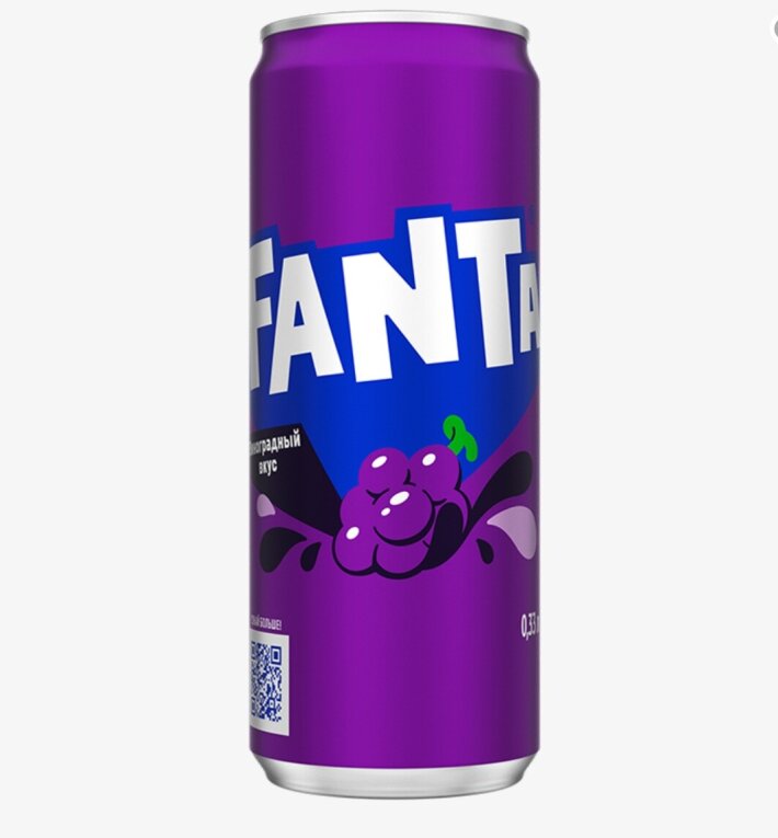 Фанта виноград ж/б
