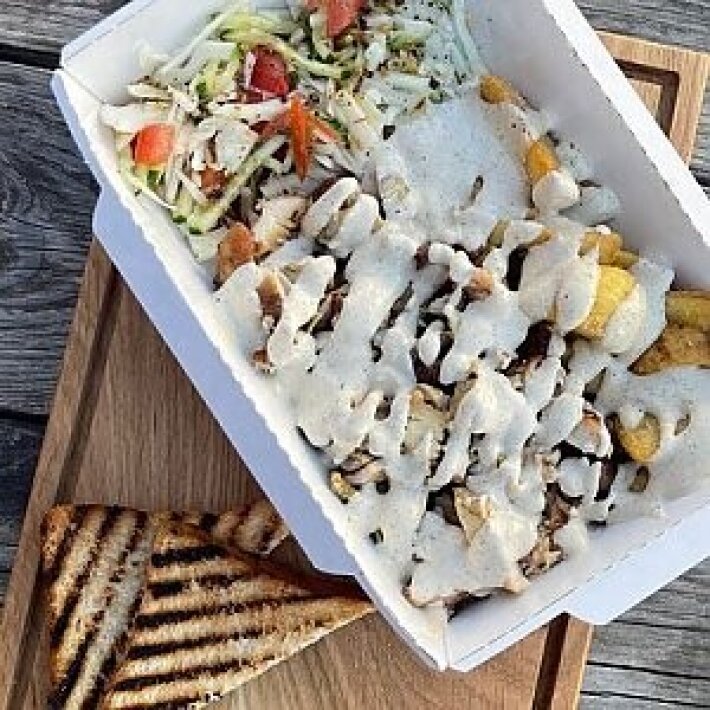 Ланч-бокс с колбасками