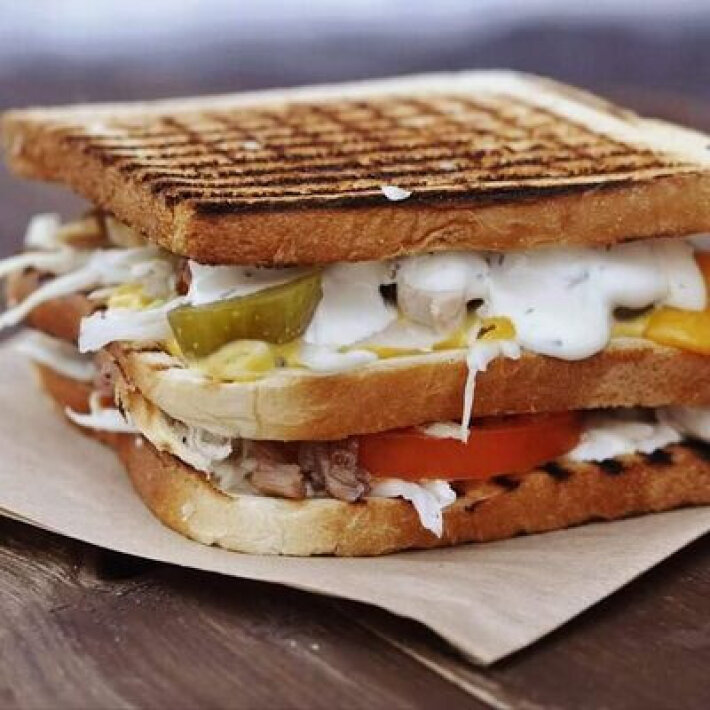 Сэндвич со свининой