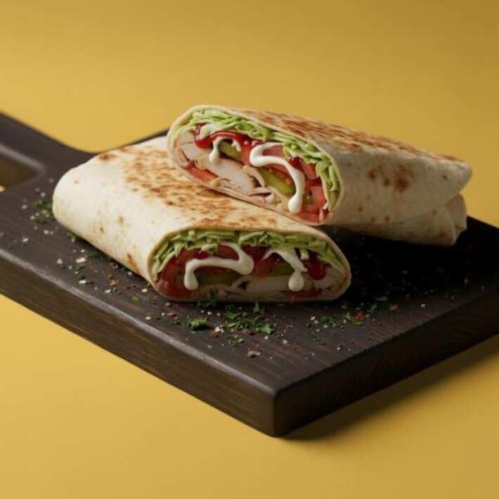 Шаурма «Королевская» с курицей