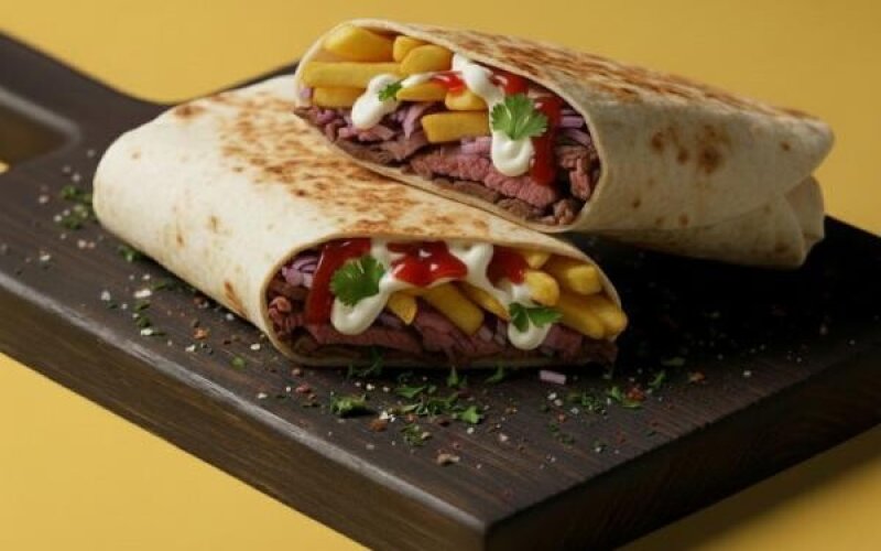 Шаурма «Турецкая» с говядиной