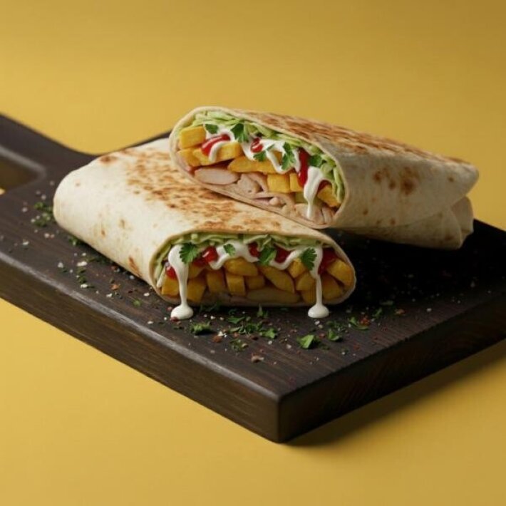 Шаурма «Турецкая» с курицей