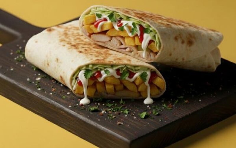 Шаурма «Турецкая» с курицей