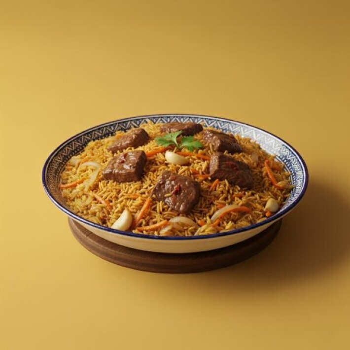 Плов с говядиной