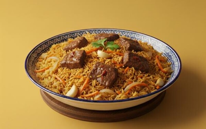 Плов с говядиной