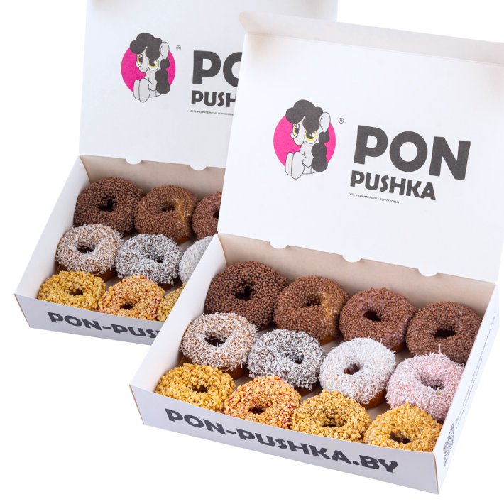 «Бокс глазированных с посыпкой» L