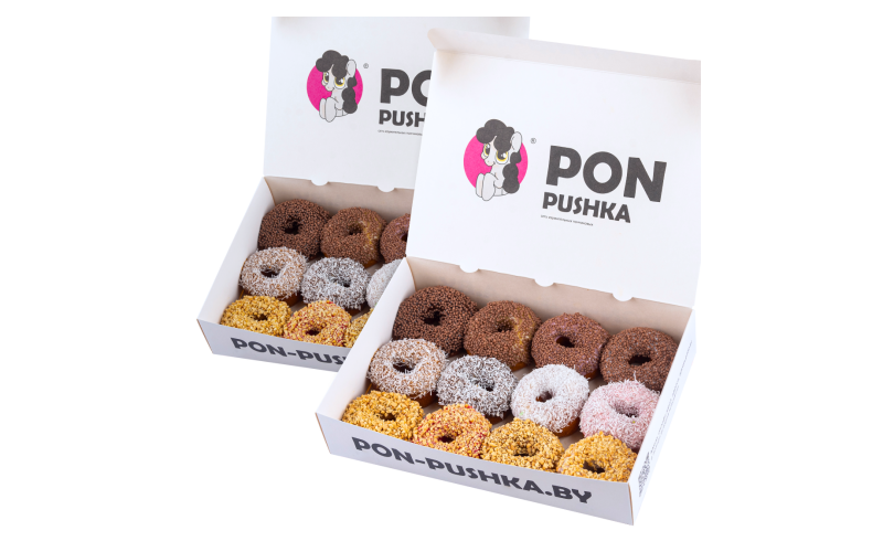 «Бокс глазированных с посыпкой» L