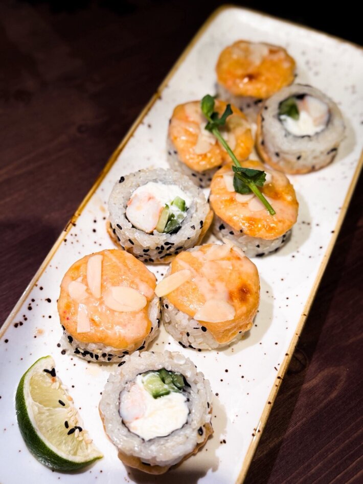 Запеченный ролл «Микадо»