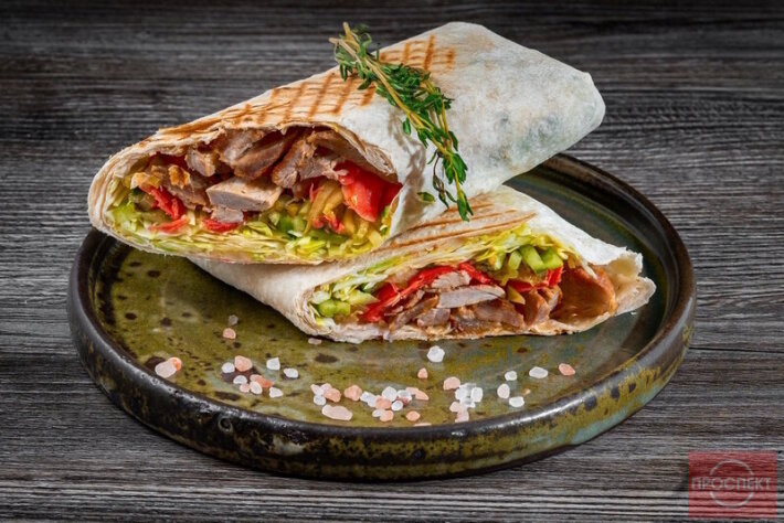 Шаурма с имбирем