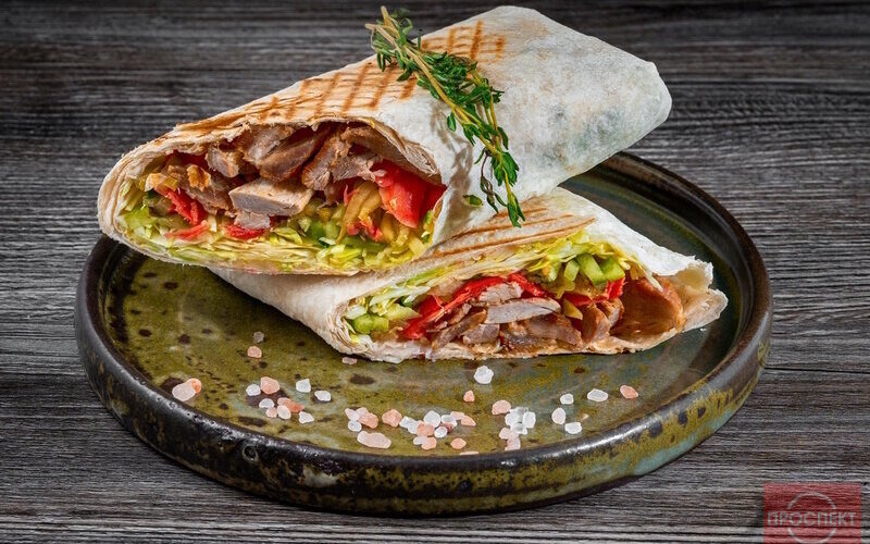 Шаурма с имбирем