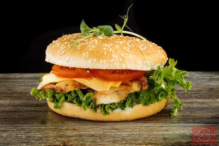 Бургер «Чикен чиз-гриль»