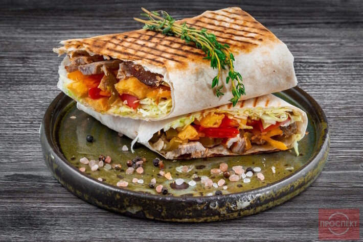 Шаурма с халапеньо