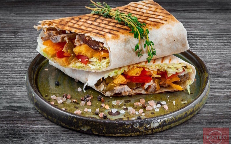 Шаурма с халапеньо