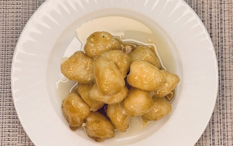 Яблоки в карамели