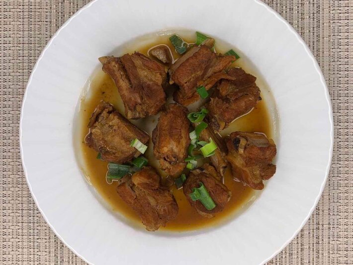 Рёбрышки в соевом соусе