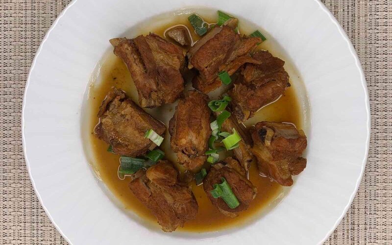 Рёбрышки в соевом соусе