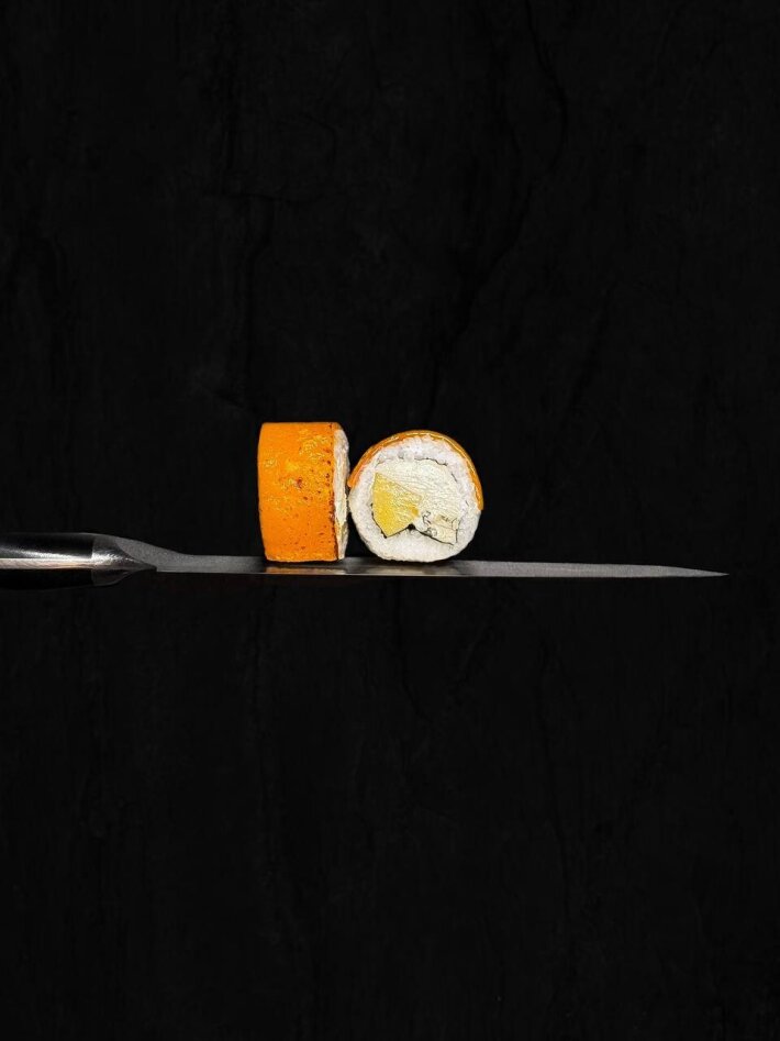 Сырный ролл с манго