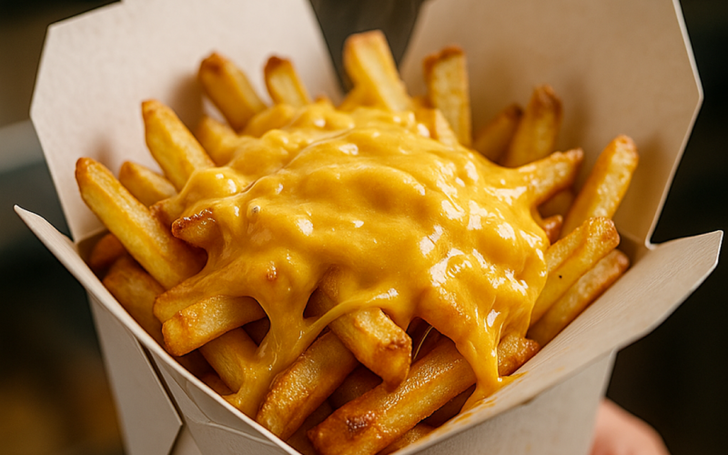 Сырный картофель