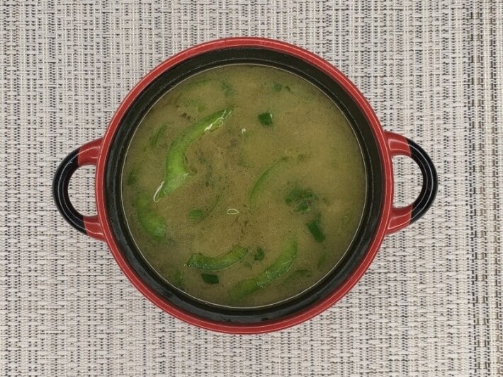 Суп с мясом и сладким перцем