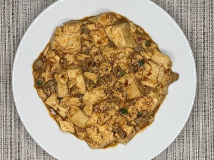 Сыр «Тофу» с мясом и острым перцем