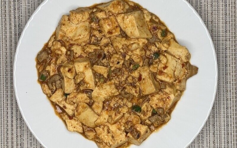 Сыр «Тофу» с мясом и острым перцем