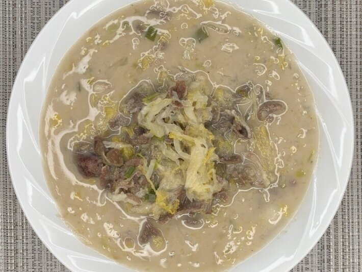 Щи с бараниной и кислой капустой